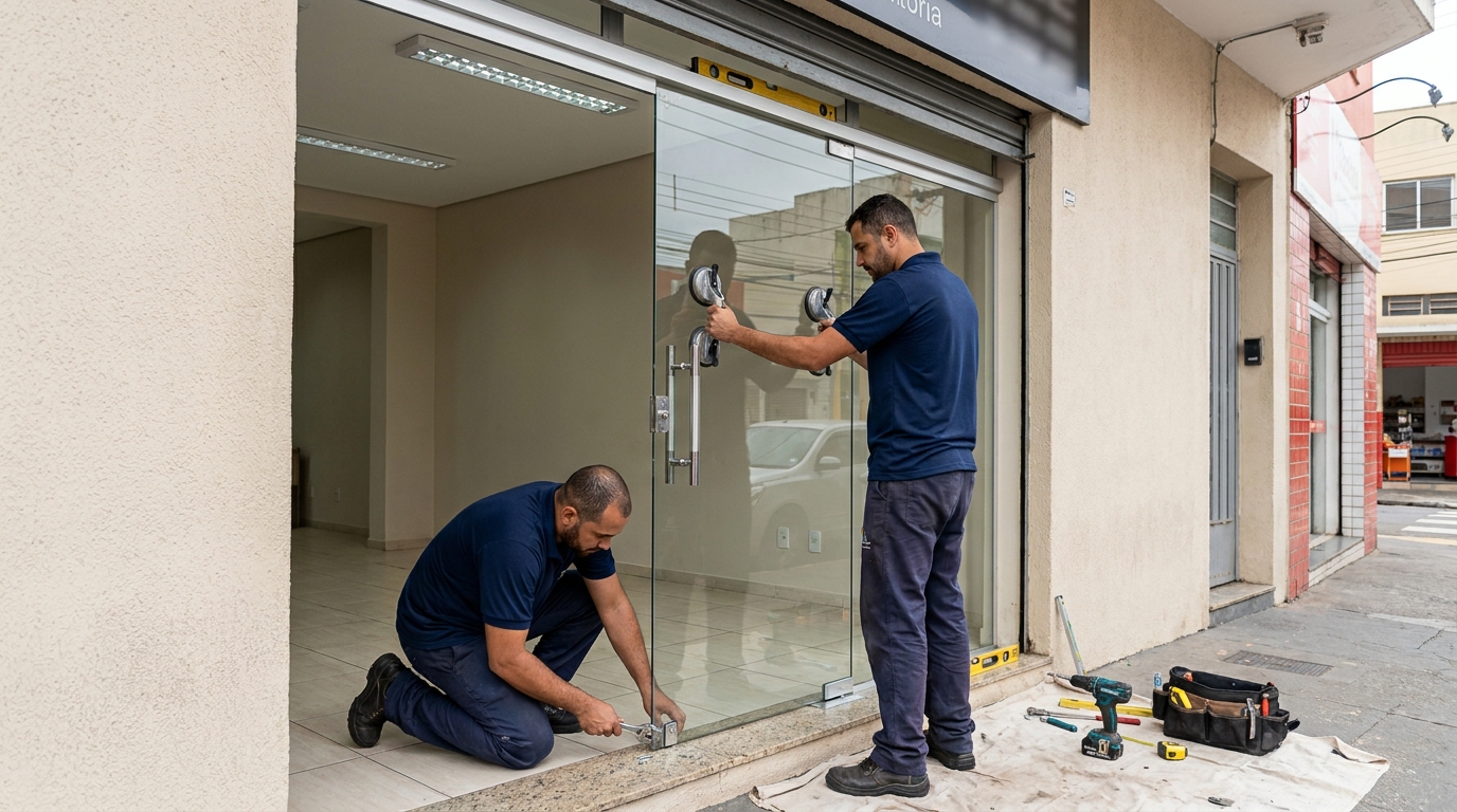 Portas Residenciais e Comerciais em Santo André‑SP